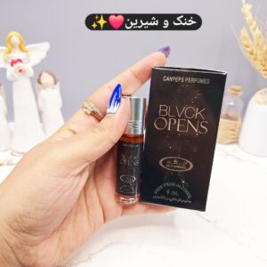 عطر 6 میل بدون الکل مدل BLVCK OPENS مردانه کد 692