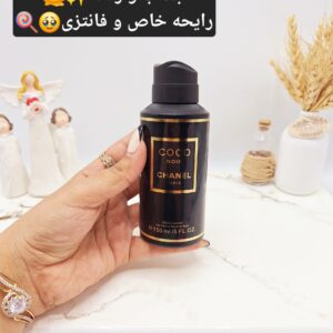 بادی اسپلش خوشبوو و ماندگار مدل COCO NOIR CHANEL PARIS (جلد مشکی)